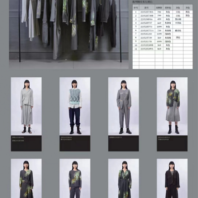 《米梵/张莉》 2022秋 上海设计师休闲时尚品牌女装折扣尾货批发