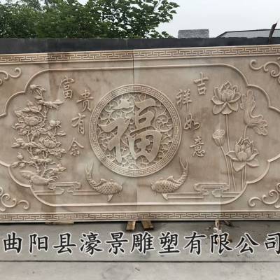 玉树寺庙浮雕壁画墙 园林景观浮雕墙 浮雕加工厂家