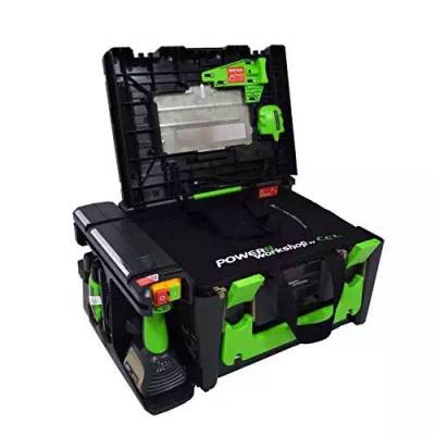 魄力CEL8件套电动工具 锂电台式木工组合工具箱