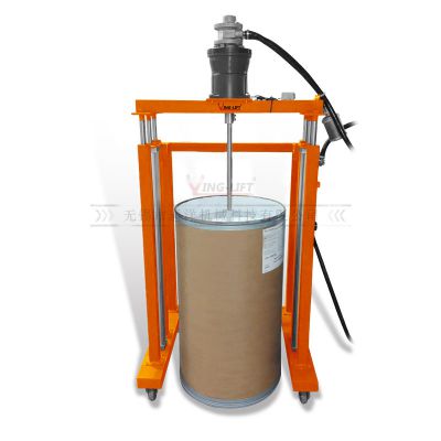 无锡通洋供应200L推车式气动搅拌机YLA-200LM3-3鹰力品牌