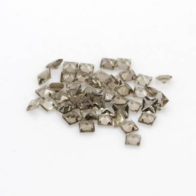 供应天然水晶-天然茶晶方形纯净无杂质配石