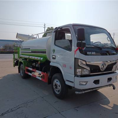 兴安盟5吨洒水车,东风福瑞卡洒水车图片，5吨多功能抑尘车