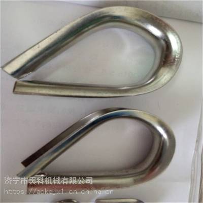 供应德式套环DIN6899B钢丝绳鸡心环3mm-45mm