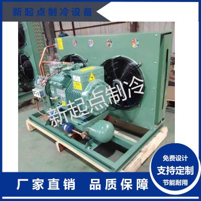 比泽尔4DC-5.2P-5匹风冷制冷压缩机 速冻保鲜库制冷机组