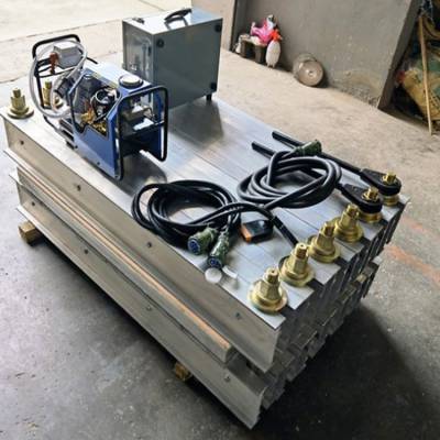 1000X830电热式胶带硫化机二次输入线 配有轻型电控箱
