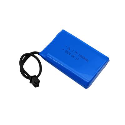 供应环境检测仪器锂电池，锂电池生产厂家 103450 3.7V 1800mAh