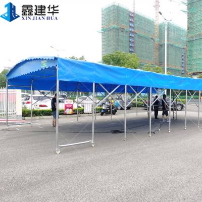 惠州惠城活动推拉篷屋顶电动雨蓬设计图