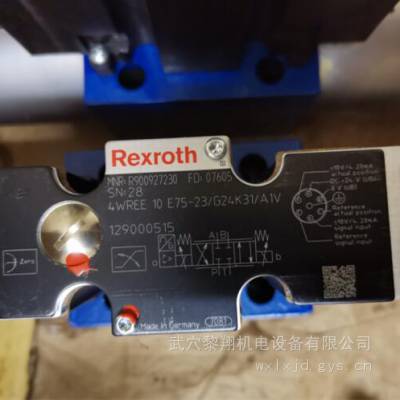 R900927230 4WREE10E75-2X/G24K31/A1V 德国产REXROTH比例阀