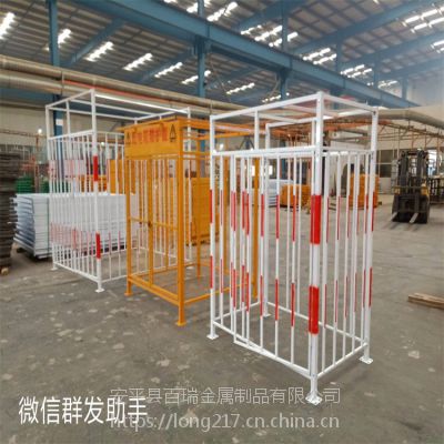 建筑施工临边护栏-建筑临边护栏-钢材基坑防护栏