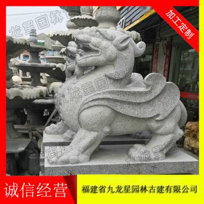 惠安石料工艺品貔貅 石头貔貅价格