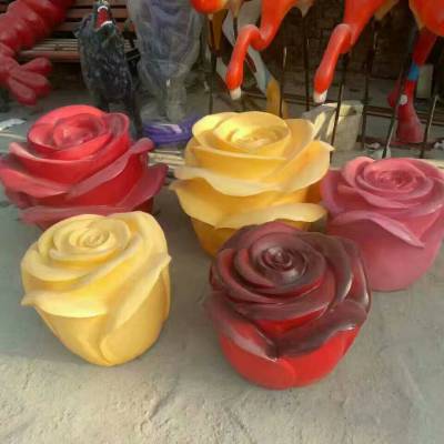 金属玫瑰花雕塑厂家，金属玫瑰花雕塑价格，金属玫瑰花雕塑图片