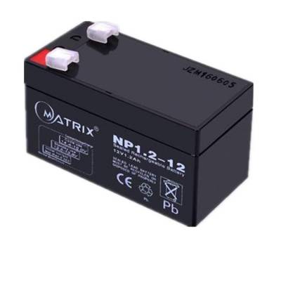 MATRIX蓄电池NP1.2-12 12V1.2AH 电子仪器门禁照明设备