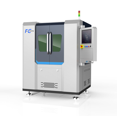 超快激光精密切割机 氧化锆陶瓷片激光打微孔 0.05mm孔径