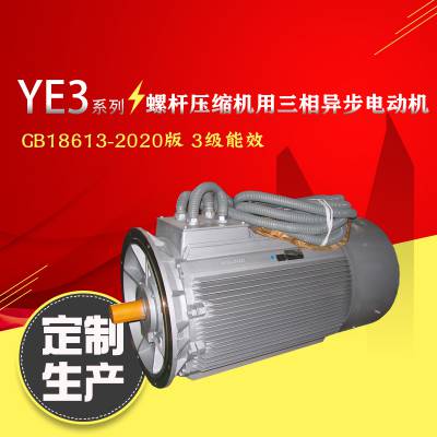 变频调速电动机VSD280MX-4-160kW卧式支撑400V压缩机驱动马达