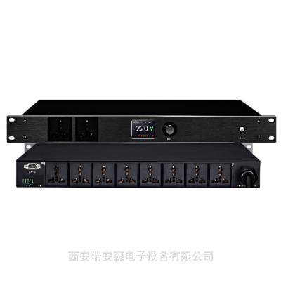 供应JRLON音响 LT-5601A 8路电源串口管理器 智能电源时序器