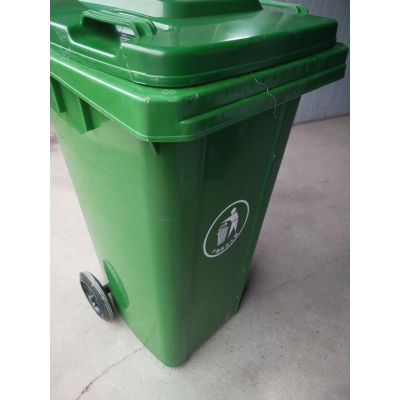 百色塑料垃圾桶厂家 240升街道用垃圾桶批发