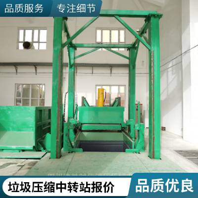 地埋压缩垃圾转运站设备工厂为您服务