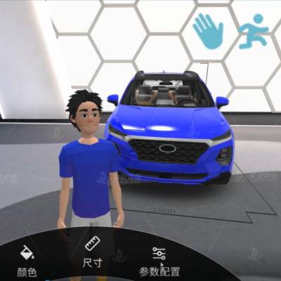 元宇宙3D艺术展厅，西安VR虚拟应用场景，深圳华锐视点