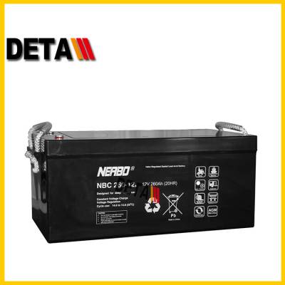 NERBO蓄电池NB2.2-12、NB3.4-12、NB5-12密封阀控式仪器铅酸照明