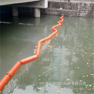 水域拦污浮筒 河道垃圾拦截拦污浮筒 水电站拦污工程浮体