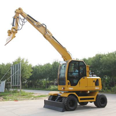 任城区四轮四不像自卸翻斗车 四驱四不像挖掘机 农用四不像随车挖￥2