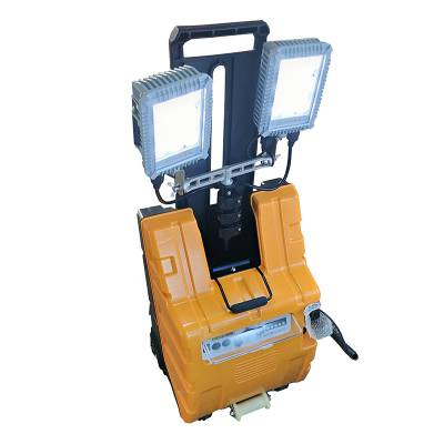 户外施工检修照明灯19米升降式移动照明系统227w工作灯