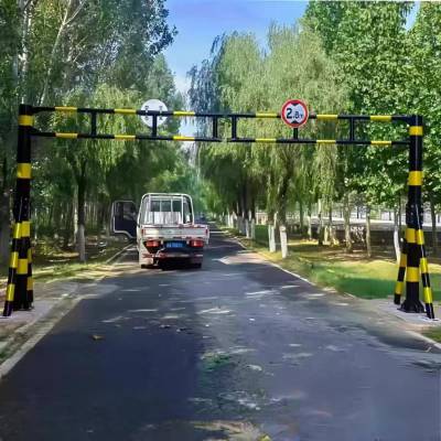 高速公路固定式道路限高架 限高杆制造厂家