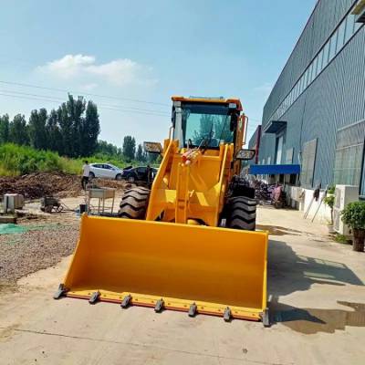 建筑工程沙土石子 液压多功能小型柴油装载机 农用推土车铲车机