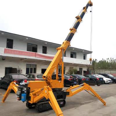 蜘蛛吊车出租 3吨微型蜘蛛吊租赁 室内狭窄空间用蜘蛛式履带吊