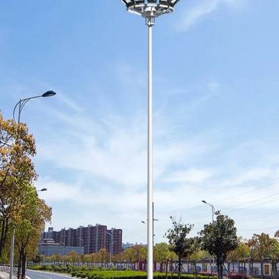 明华 高杆灯15米广场足球场篮球场LED路灯升降功能