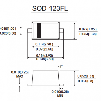 DB240K DB250K DB300K SOD-123FL ѹ˫򴥷 