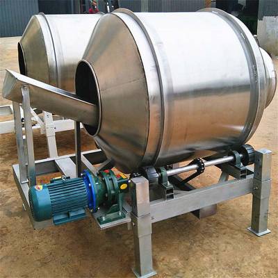 干粉卧式搅拌机 果蔬片不锈钢拌料桶 化工粉体混合机