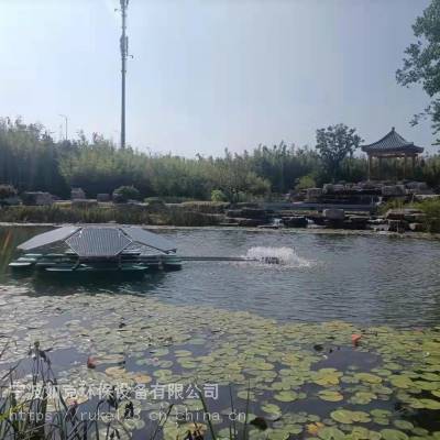 江西湖泊水质改善循环设备 太阳能解层式增氧曝气器