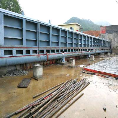 惠州平面焊接水库电站钢坝闸门 深圳曲臂液压坝 液压卧倒坝闸