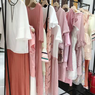 深圳高端品牌欧莎2019夏装广州品牌女装折扣批发服装一手货源电商平台直播
