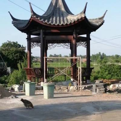 凉亭农家乐古建青瓦凉亭效果图片古建八角凉亭古建六角凉亭