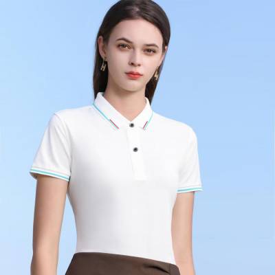 物业安保短袖T恤统一定制:免版绣+反光条,工装品质保障