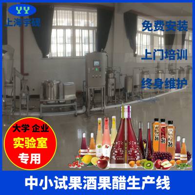 实验室专用果酒饮料灌装生产线定制果醋饮料灌装机果酒生产线