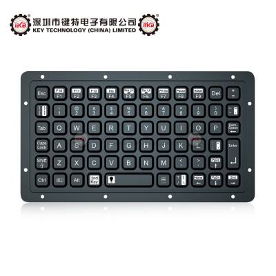 供应IP65加固嵌入式特种硅胶键盘K-TEK-M183国产化背光键盘