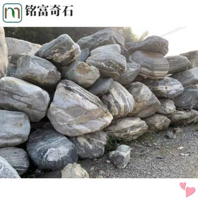 泰山石吨位原石产地，庭院设计要多少泰山石？荆州泰山石规格大小