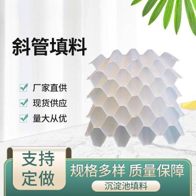 武安 PP斜管填料 六角蜂窝斜管 耐酸碱 精选材质 齐力净化