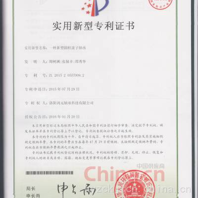 一种新型圆柱滚子轴承