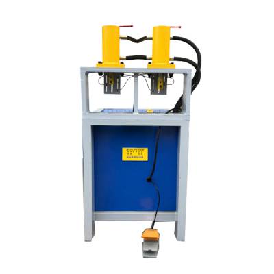 护栏厂实用圆管切弧口机不锈钢管冲弧口设备方管切断打孔一体