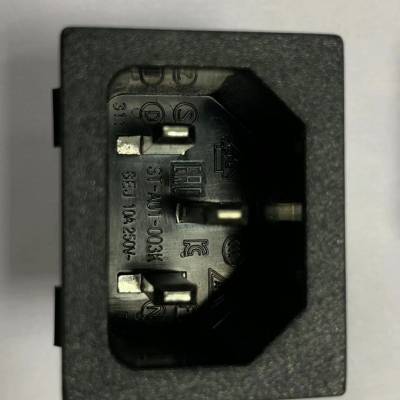 插座开关之贝尔佳BEJ金佳ST-A01-003K27卡扣式品字形C14电源插座和EAC品字尾插座