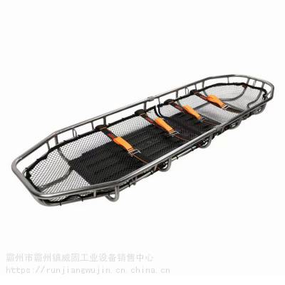 钛合金分体式船型担架 可拆卸组装吊篮担架便携式消防救援救生担架