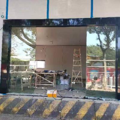 许昌自动门-许昌松下150电动门感应器-松下品牌感应门定制安装-本地师傅