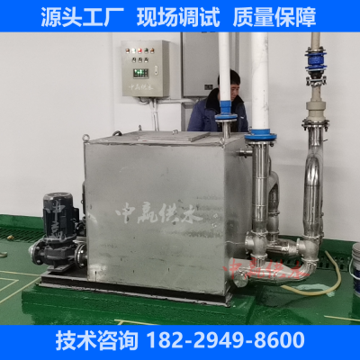 桂广西北海智能污水提升设备密封式箱体生活污水废水提升机