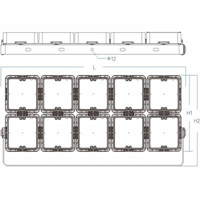 亚明LED投光灯TG10A模组型LED投光灯