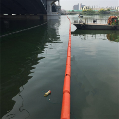 环保PE材料警示浮排浮筒水面安全隔离浮体河道清洁拦污设备