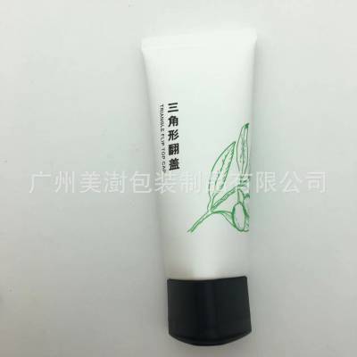 新品四方形翻盖软管 四方形洗面奶软管包材 洁面乳软管包材